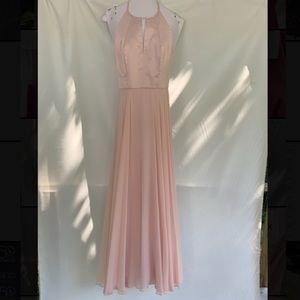 Light Pink Classy Formal Prom Dress